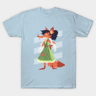 Apron Fox Gal T-Shirt